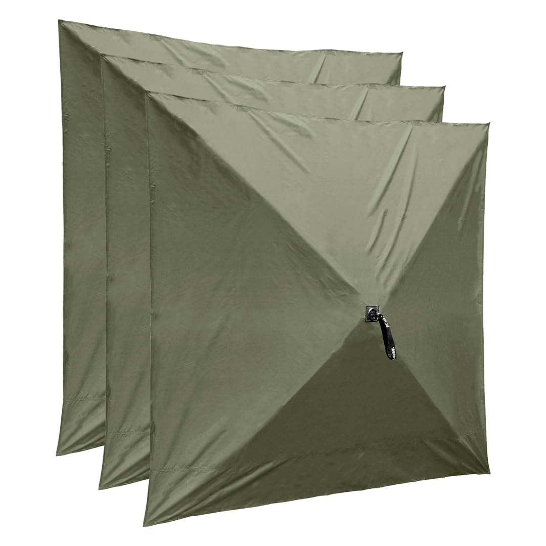 グリコ（テント） Amazon.com: Clam Quick-Set Wind & Sun Panels 3-Pack – Green Screen